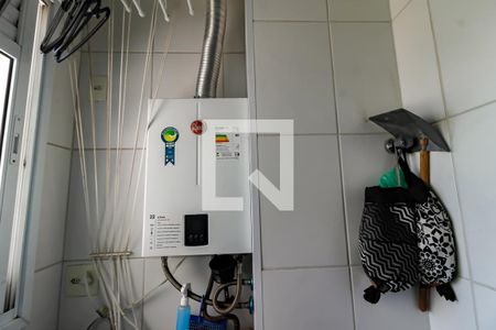 Apartamento à venda com 65m², 2 quartos e 1 vagaDetalhe da area de serviço