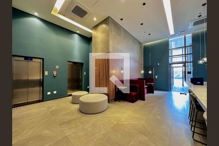 Hall Social Bloco de kitnet/studio à venda com 0 quarto, 24m² em Brooklin, São Paulo