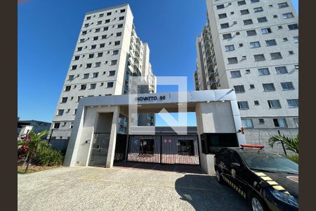 Apartamento à venda com 47m², 2 quartos e 1 vagaFachada e portaria