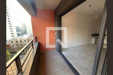Apartamento à venda com 26m², 1 quarto e sem vagaVaranda