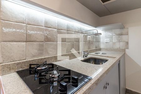 Studio à venda com 38m², 1 quarto e sem vagaCozinha