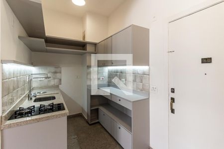 Studio à venda com 38m², 1 quarto e sem vagaCozinha