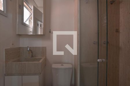 Banheiro de kitnet/studio para alugar com 1 quarto, 25m² em Vila Mariana, São Paulo