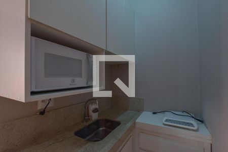 Cozinha de kitnet/studio para alugar com 1 quarto, 25m² em Vila Mariana, São Paulo