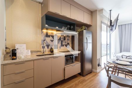 Studio à venda com 35m², 1 quarto e sem vaga Studio à venda com 35m², 1 quarto e sem vagaCozinha