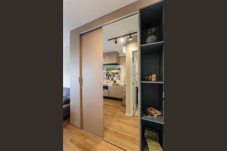 Studio à venda com 35m², 1 quarto e sem vaga Studio à venda com 35m², 1 quarto e sem vagaSala