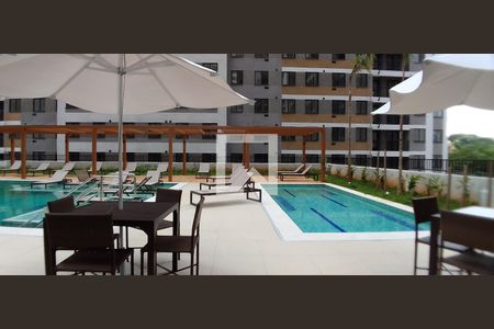 Apartamento para alugar com 24m², 1 quarto e sem vaga Apartamento para alugar com 24m², 1 quarto e sem vagaÁrea comum - Piscina