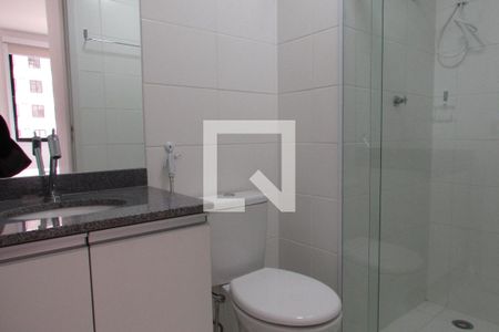 Apartamento para alugar com 24m², 1 quarto e sem vagaBanheiro da suíte