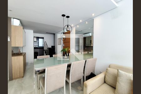 Sala de Jantar de apartamento à venda com 2 quartos, 156m² em Sagrada Família, Belo Horizonte