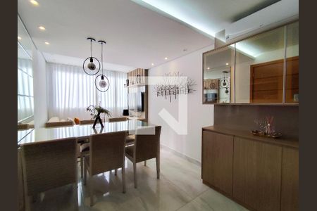 Sala de Jantar de apartamento à venda com 2 quartos, 156m² em Sagrada Família, Belo Horizonte