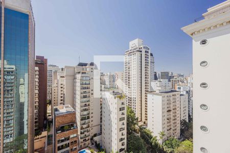 Vista da Sala de apartamento à venda com 2 quartos, 120m² em Jardim Paulista, São Paulo
