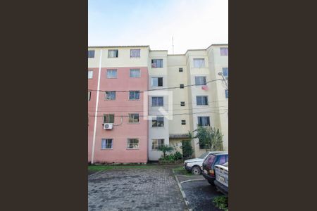 Fachada do bloco de apartamento para alugar com 2 quartos, 43m² em Mato Grande, Canoas