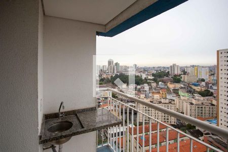 Varanda da Sala de apartamento à venda com 3 quartos, 57m² em Centro, Diadema