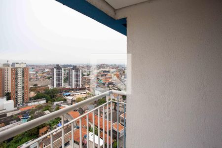 Varanda da Sala de apartamento à venda com 3 quartos, 57m² em Centro, Diadema