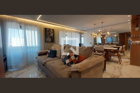 Sala de apartamento à venda com 3 quartos, 115m² em Centro, Santo André