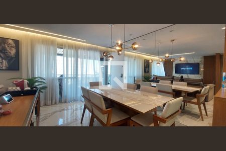 Sala de apartamento à venda com 3 quartos, 115m² em Centro, Santo André