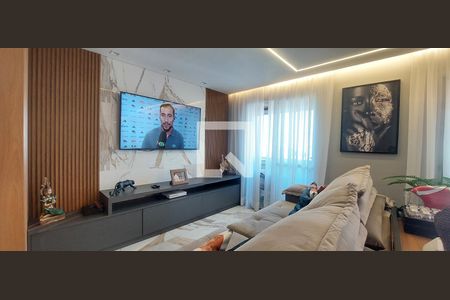 Sala de apartamento à venda com 3 quartos, 115m² em Centro, Santo André