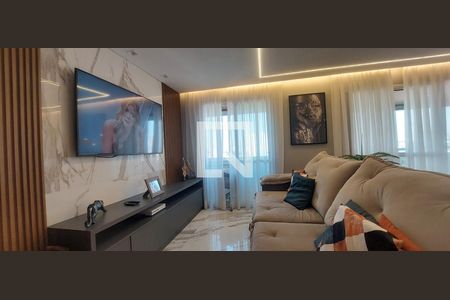 Sala de apartamento à venda com 3 quartos, 115m² em Centro, Santo André