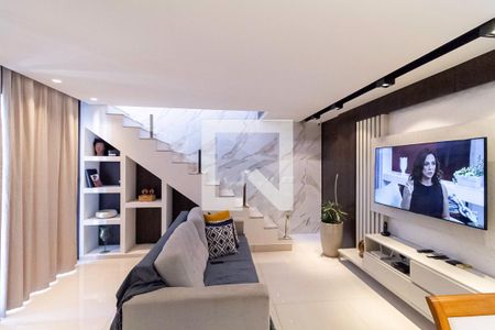 Sala 1 de apartamento à venda com 3 quartos, 220m² em Castelo, Belo Horizonte