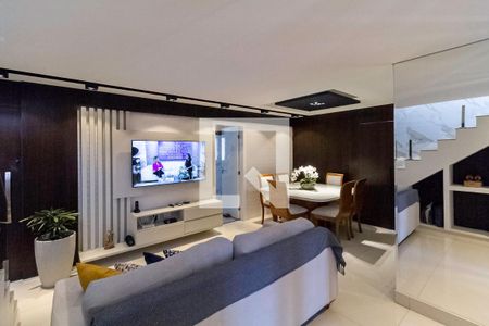 Sala 1 de apartamento à venda com 3 quartos, 220m² em Castelo, Belo Horizonte