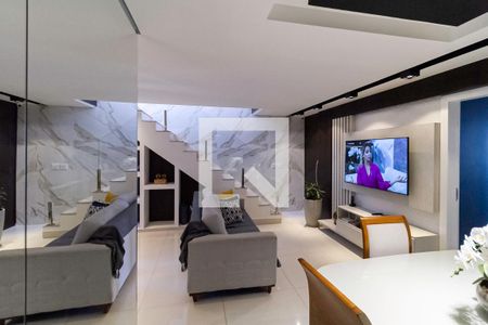 Sala 1 de apartamento à venda com 3 quartos, 220m² em Castelo, Belo Horizonte