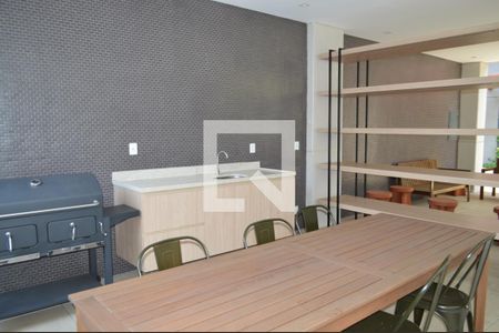Apartamento à venda com 60m², 1 quarto e 1 vagaChurrasqueira