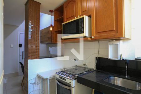 Studio para alugar com 25m², 1 quarto e sem vaga Studio para alugar com 25m², 1 quarto e sem vagaCozinha