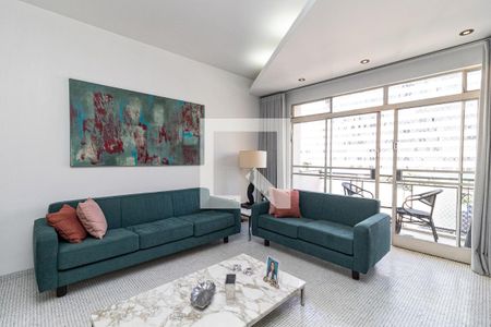 Sala de apartamento à venda com 2 quartos, 148m² em Bela Vista, São Paulo