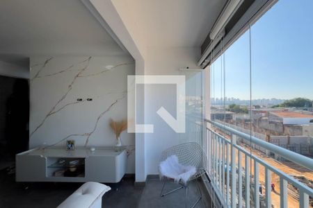 Varanda Sala de apartamento para alugar com 2 quartos, 55m² em Vila Independencia, São Paulo