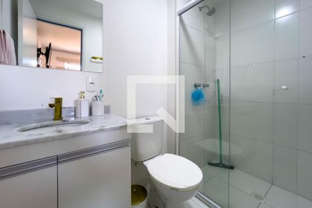 Apartamento para alugar com 55m², 2 quartos e 1 vagaBanheiro do quarto 1