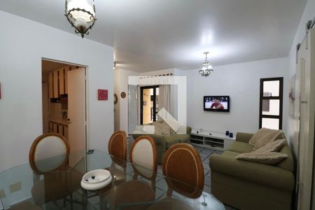 Sala de apartamento para alugar com 3 quartos, 100m² em Loteamento João Batista Julião, Guarujá