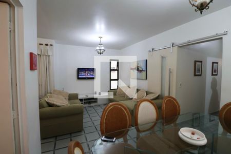 Sala de apartamento para alugar com 3 quartos, 100m² em Loteamento João Batista Julião, Guarujá