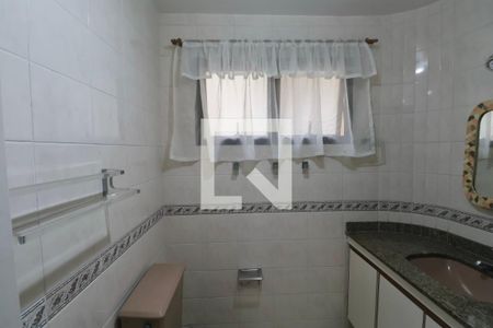 Banheiro Social de apartamento para alugar com 3 quartos, 100m² em Loteamento João Batista Julião, Guarujá
