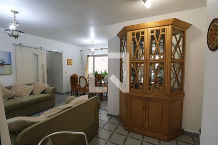 Sala de apartamento para alugar com 3 quartos, 100m² em Loteamento João Batista Julião, Guarujá
