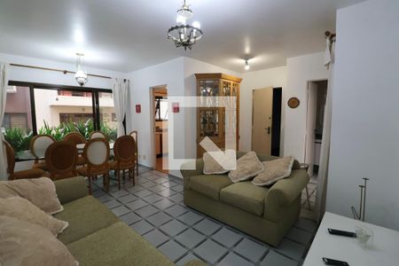 Sala de apartamento para alugar com 3 quartos, 100m² em Loteamento João Batista Julião, Guarujá