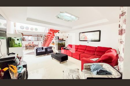 Sala  de casa à venda com 3 quartos, 279m² em Jardim Ana Maria, Santo André