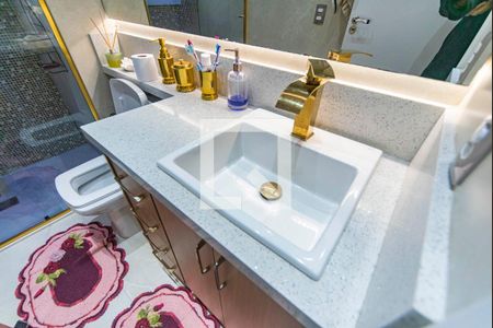 Apartamento à venda com 104m², 3 quartos e 2 vagasBanheiro do Quarto 3