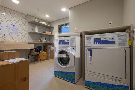 Studio para alugar com 21m², 1 quarto e sem vagaLavanderia