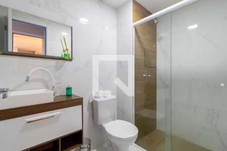 Banheiro - Suíte de apartamento à venda com 2 quartos, 57m² em Catumbi, São Paulo