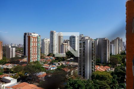 Sala - Vista de apartamento à venda com 4 quartos, 250m² em Campo Belo, São Paulo