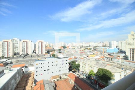 Quarto 1 varanda vista de apartamento para alugar com 2 quartos, 55m² em Mooca, São Paulo