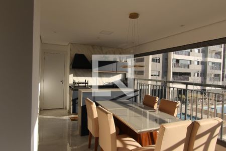 Apartamento à venda com 121m², 3 quartos e 2 vagasVaranda gourmet