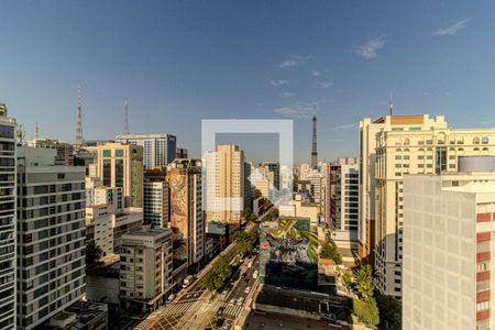 Vista do Studio de kitnet/studio para alugar com 1 quarto, 25m² em Consolação, São Paulo