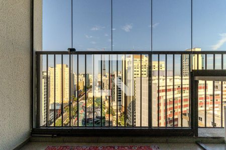 Varanda de kitnet/studio para alugar com 1 quarto, 25m² em Consolação, São Paulo