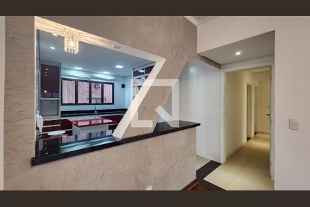 Detalhe Sala de apartamento para alugar com 3 quartos, 174m² em Ponta da Praia, Santos