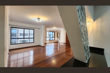 Sala de apartamento para alugar com 3 quartos, 174m² em Ponta da Praia, Santos