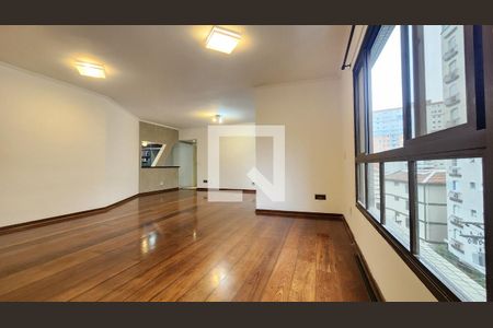 Sala de apartamento para alugar com 3 quartos, 174m² em Ponta da Praia, Santos