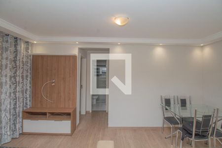 Sala de apartamento para alugar com 2 quartos, 47m² em Vila Homero Thon, Santo André