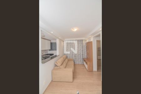Sala de apartamento para alugar com 2 quartos, 47m² em Vila Homero Thon, Santo André