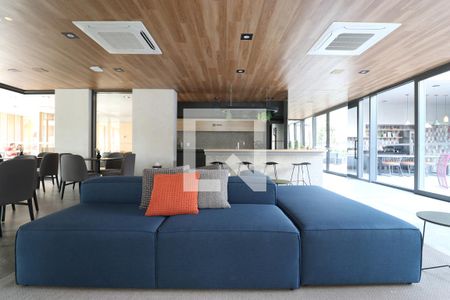 Apartamento para alugar com 28m², 1 quarto e sem vagaÁrea comum - Salão de festas